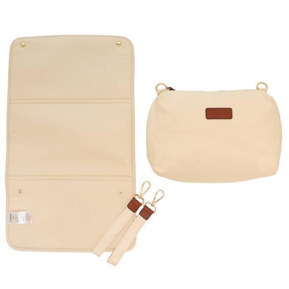 Chloe Bag Shoulder Mothers Brown Beige Pouch Ivory Pad Bag White - Picture 9 of 9